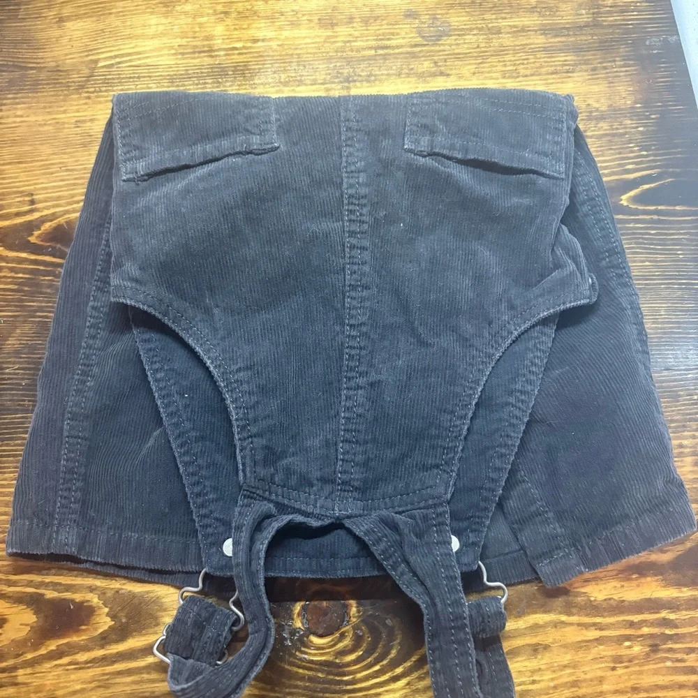 Carters‎ Gray Corduroy Overalls Size 18 Months
